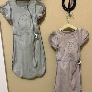 Two Nested Bean Sleep Sacks/ Swaddles in One- Zen One